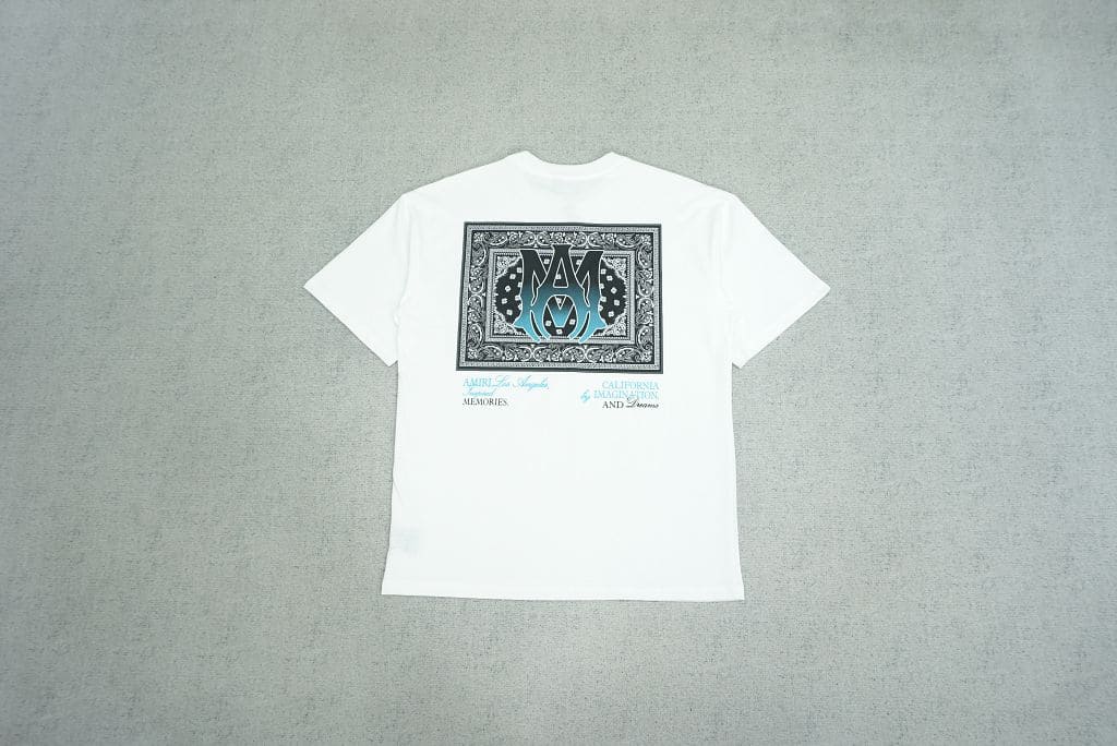 Camiseta Amiri Ma Bandana White