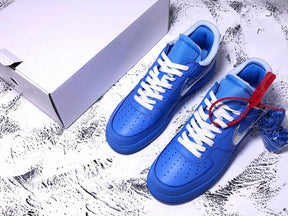 Nike X Off White Air Force 1 Low University Blue