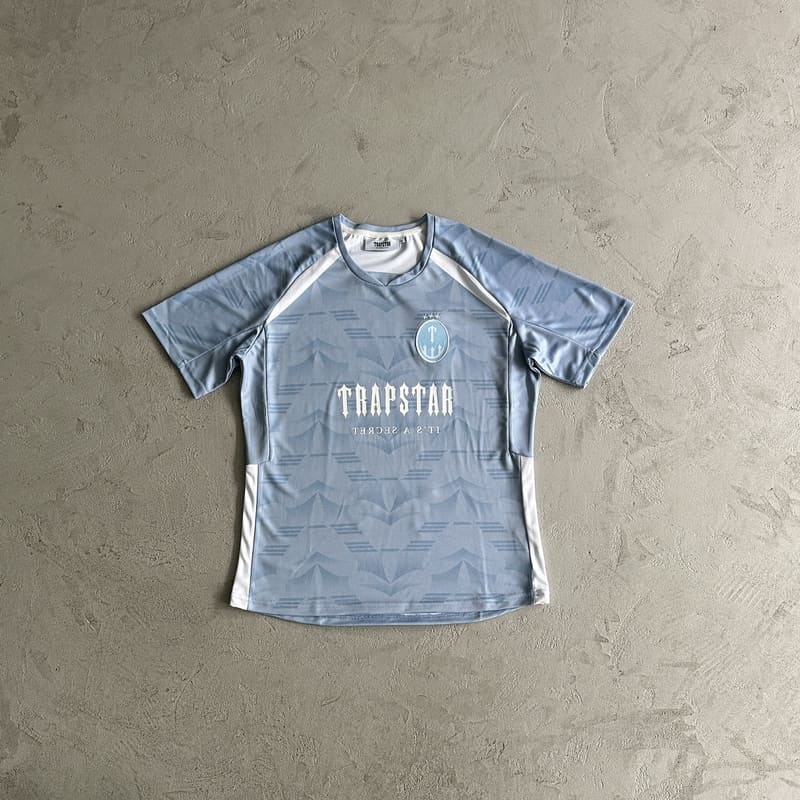 Camiseta Trapstar Irongate Football Jersey Azul