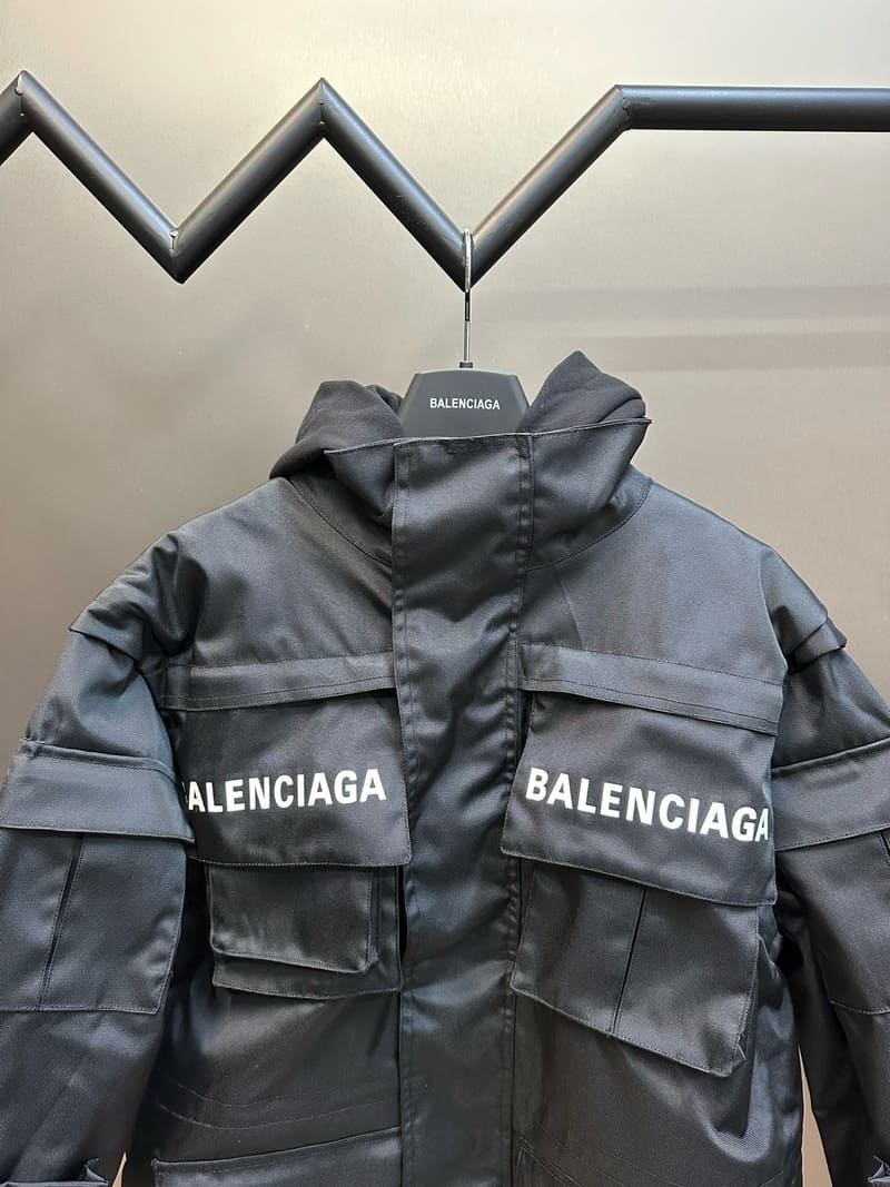 Jaqueta Balenciaga Oversized Parka In Technical