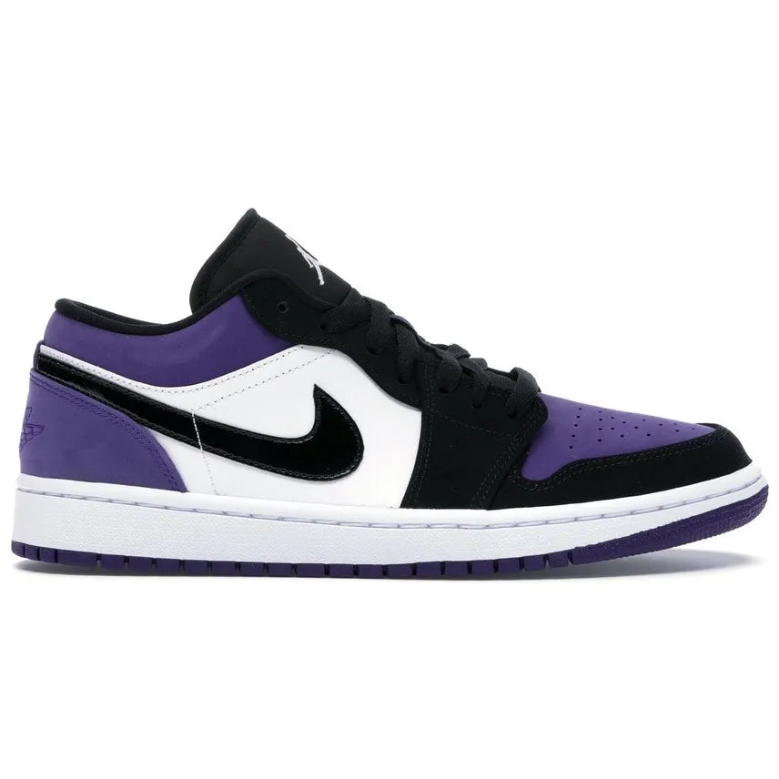 Jordan 1 Low Court Purple