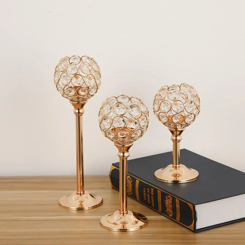 Candelabro Suporte de Velas de Luxo Decorativo