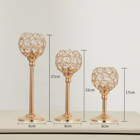 Candelabro Suporte de Velas de Luxo Decorativo