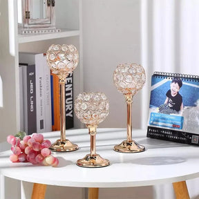 Candelabro Suporte de Velas de Luxo Decorativo