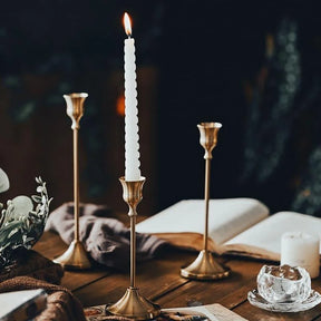 Candelabros Suporte de Velas Retrô Decorativos