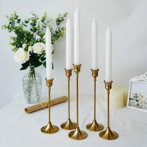 Candelabros Suporte de Velas Retrô Decorativos