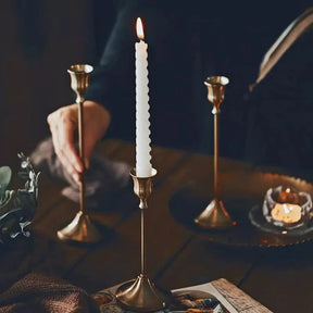 Candelabros Suporte de Velas Retrô Decorativos