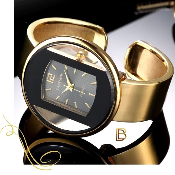 Relógio de Pulso Feminino Bangle+
