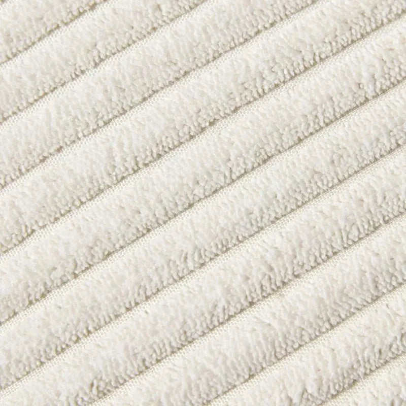 Capa de Almofada Listrada em Veludo Cotelê