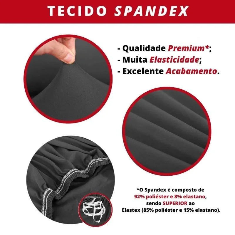 Capa Para Cadeira de Jantar Spandex Verde Esmeralda