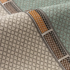 Capa Protetora Premium em Chenille com Design Sofisticado  Bege