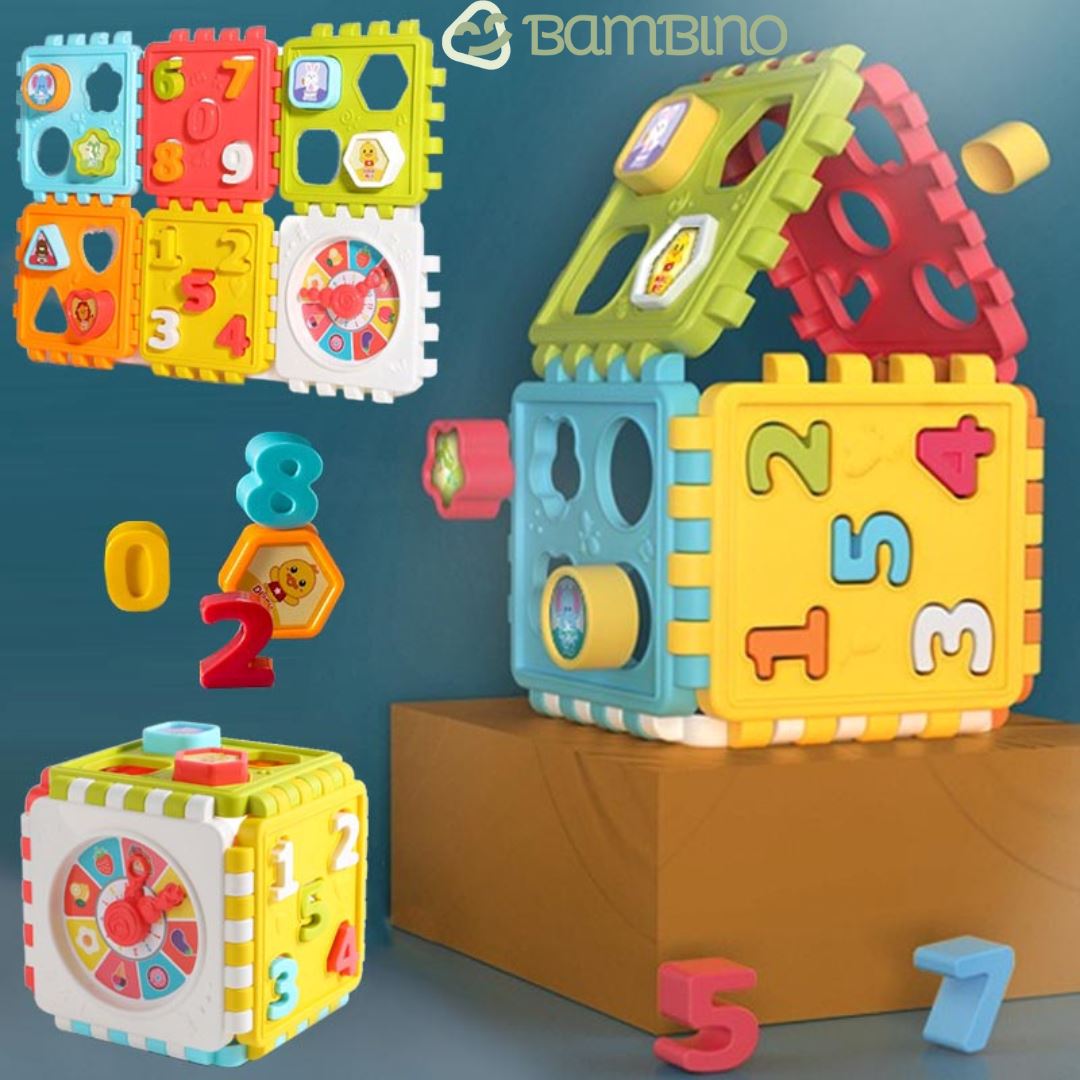 Brinquedo Educativo de Encaixe para Estimular o Desenvolvimento