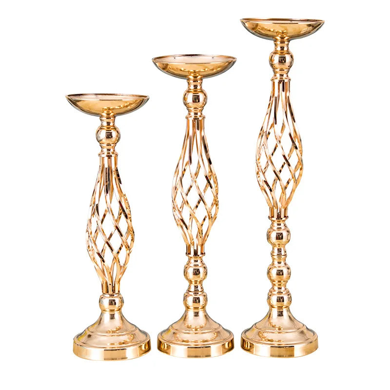 Castiçal Clássico Dourado - Minz
