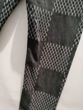 Calça Louis Vuitton x Nigo Giant Damier Waves MNGM