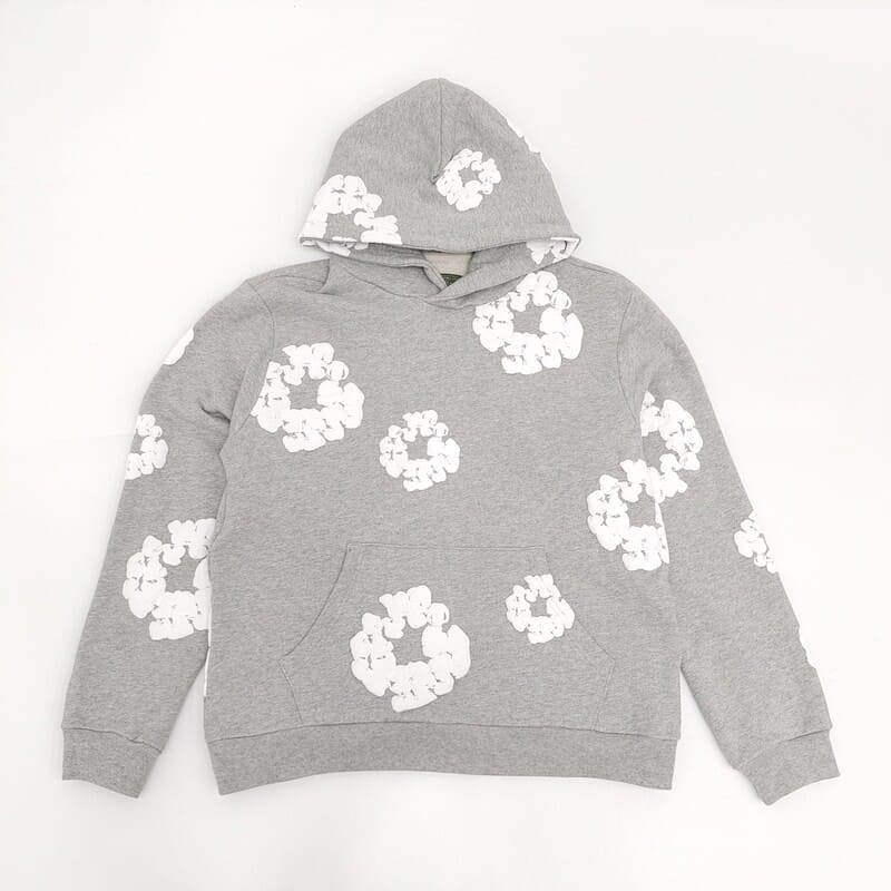 Moletom Denim Tears The Cotton Wreath Grey