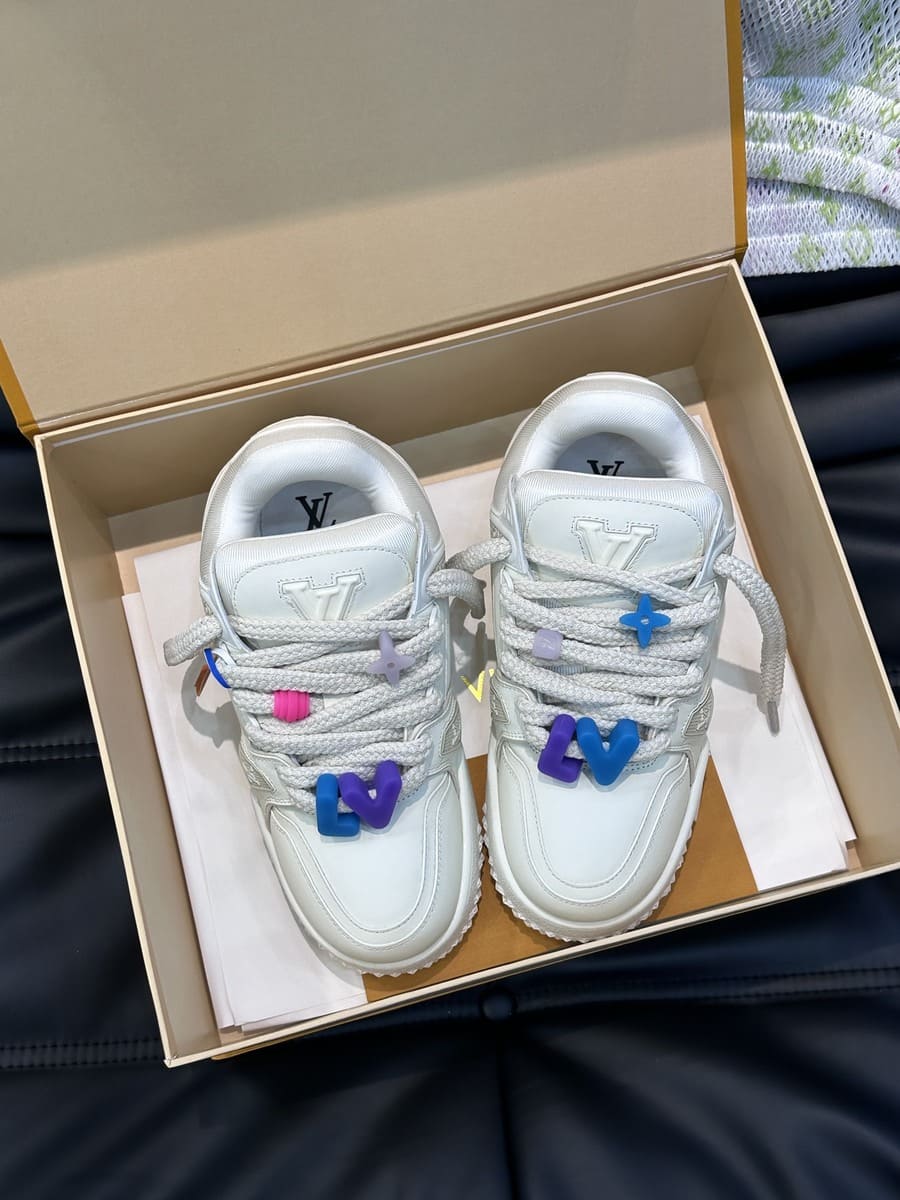 Louis Vuitton LV Trainer Maxi White