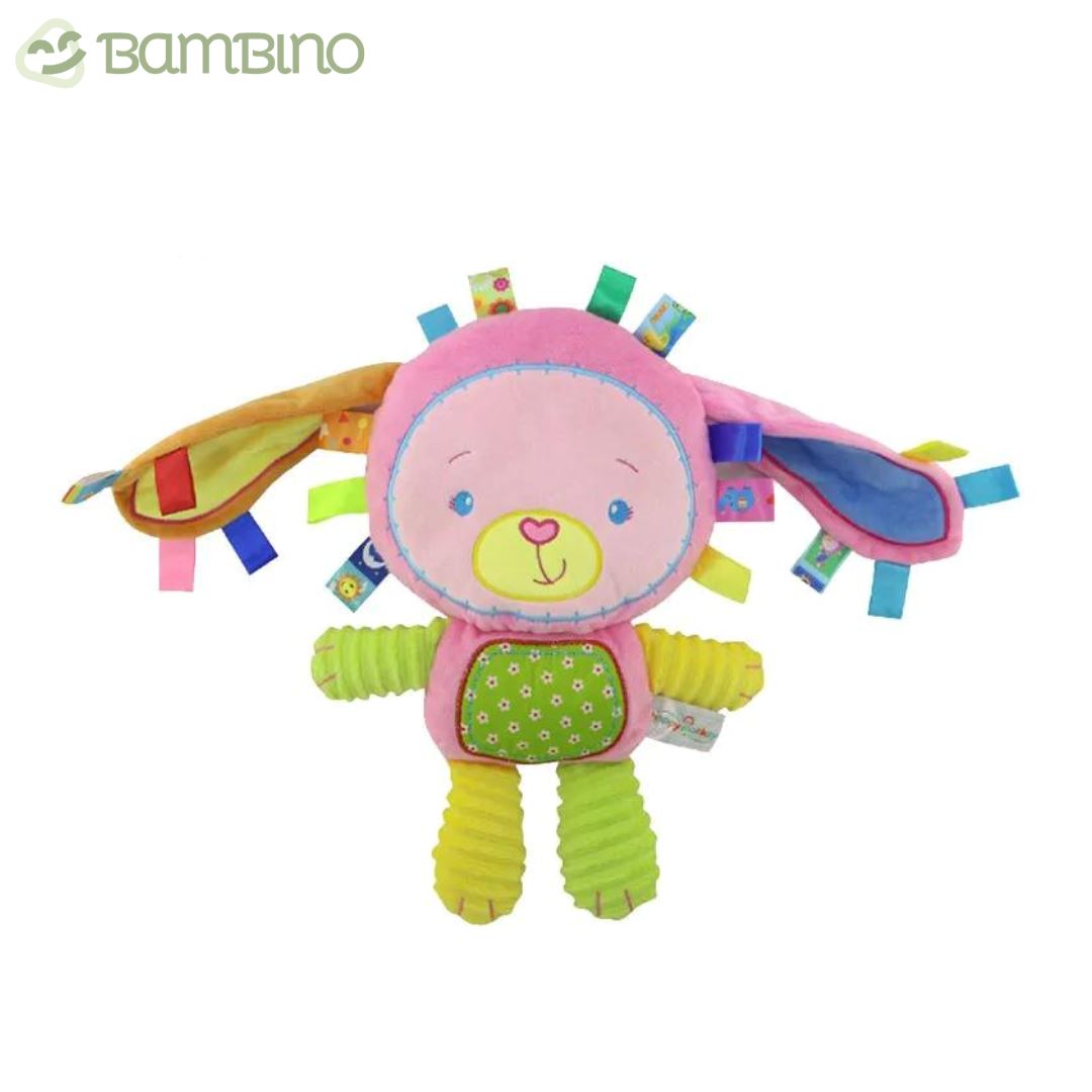 Pelúcia Chocalho Zoo Infantil