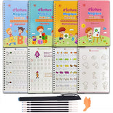 Conjunto de Caderno Caligrafia Multi-idiomas