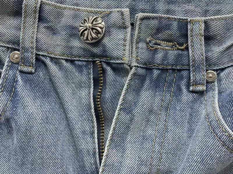 Calça Jeans Chrome Hearts