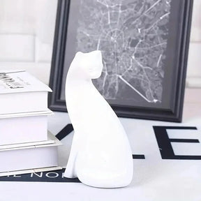 Decoração Criativa Estátuas de Gatos