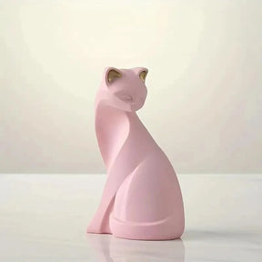 Decoração Criativa Estátuas de Gatos