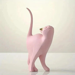 Decoração Criativa Estátuas de Gatos