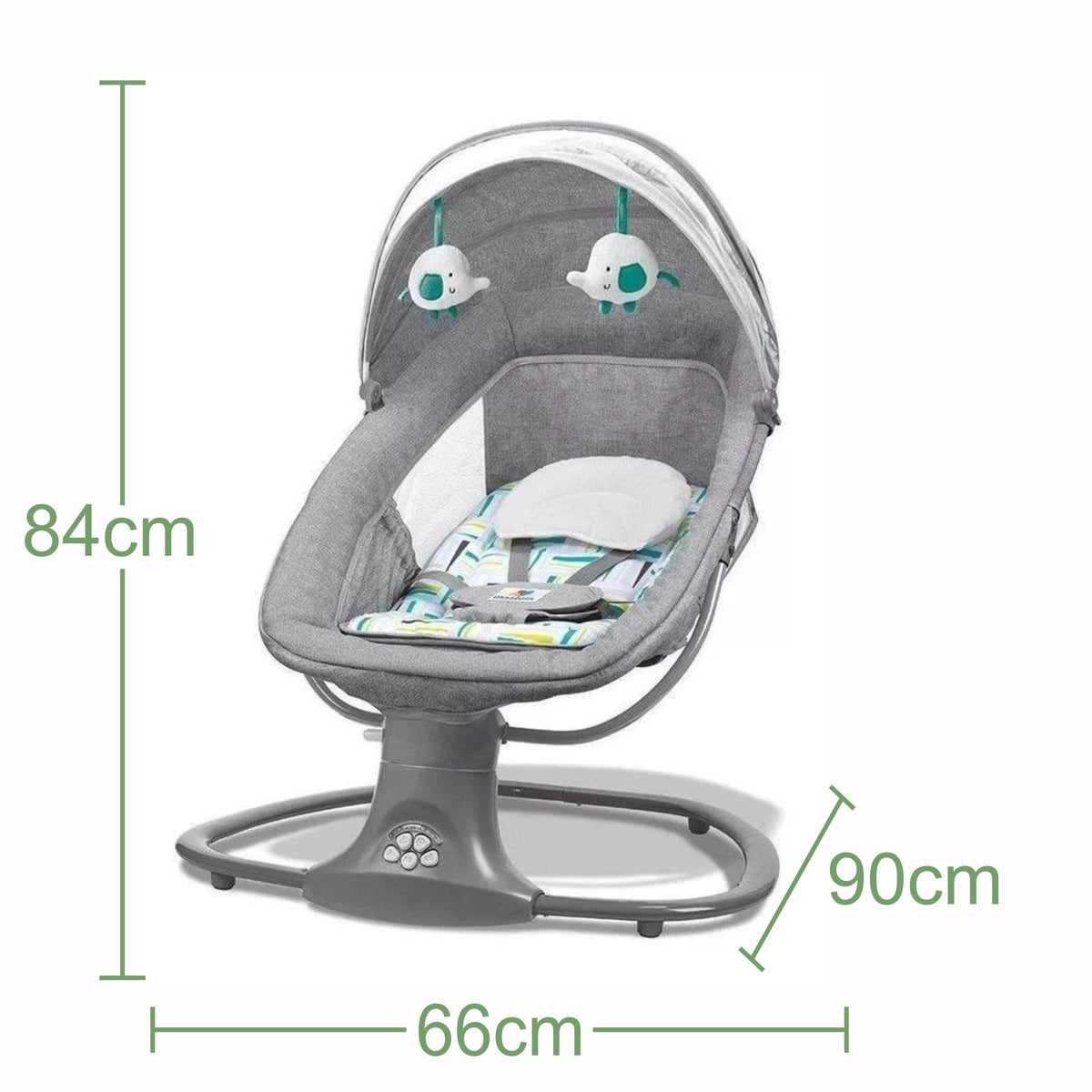 Cadeira de Balanço Elétrica para Bebês - Conforto e Qualidade