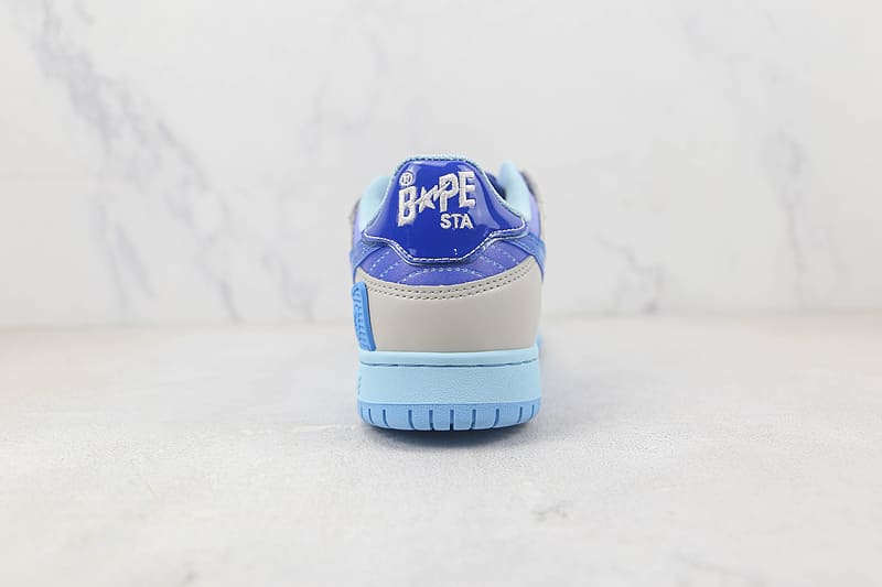 A Bathing Ape Bape SK8 Sta Blue White