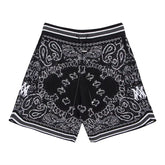 Amiri Bandana Crochet Basketball Shorts