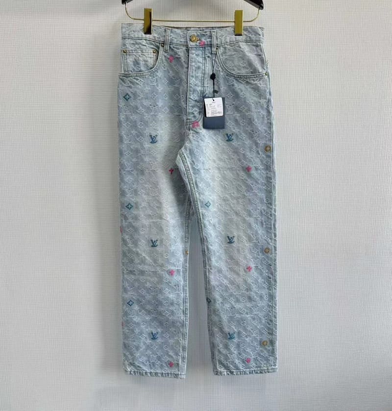 Calça Louis Vuitton by Tyler, the Creator Monogram Denim