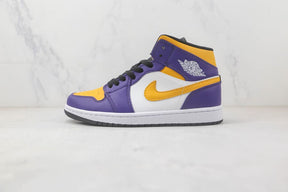 Air Jordan 1 Mid GS Lakers 2022