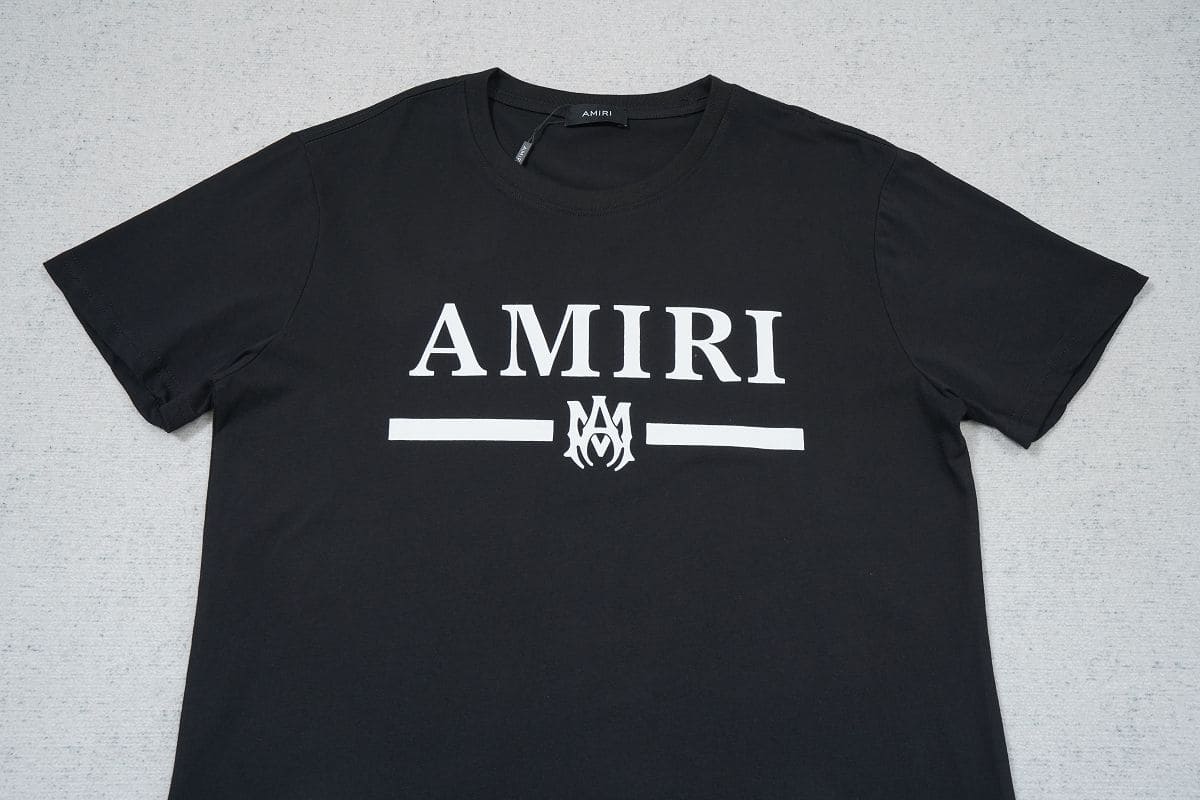 Camiseta Amiri Bar Logo Black