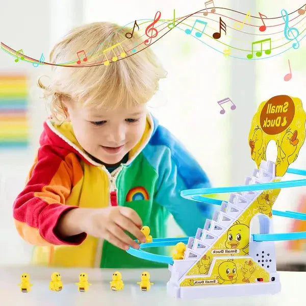 Brinquedo Escada Rolante Musical dos Patinhos para Bebê