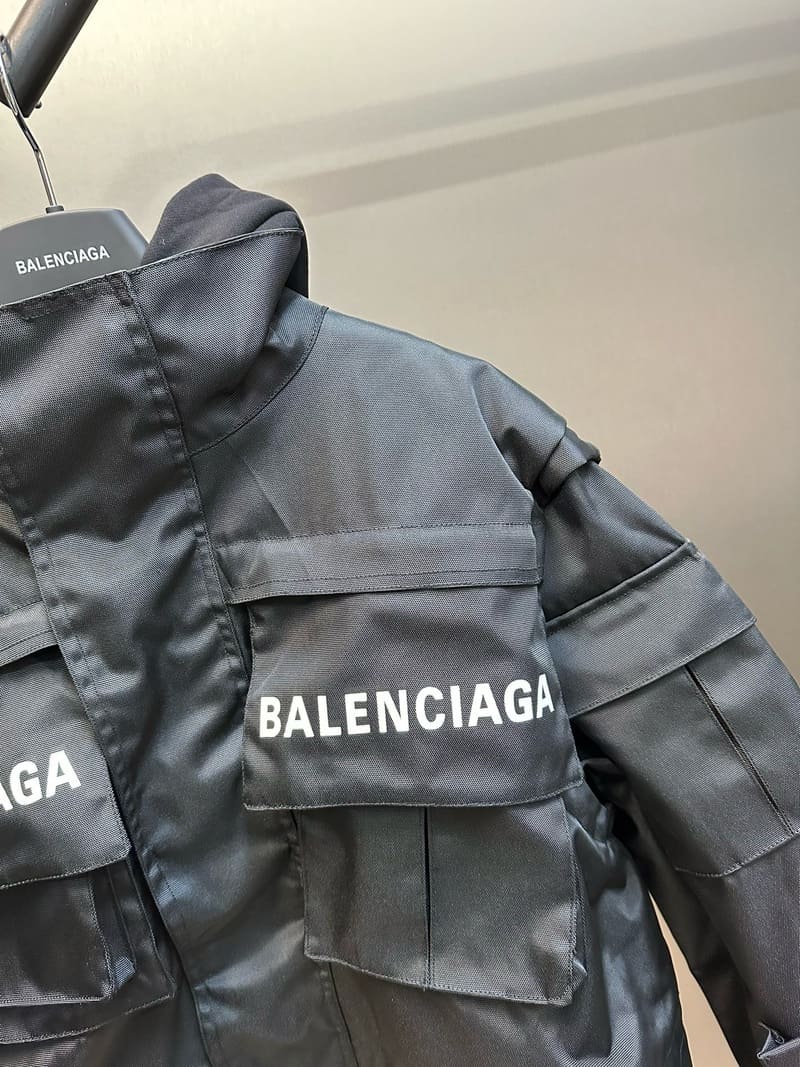 Jaqueta Balenciaga Oversized Parka In Technical