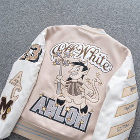 Jaqueta Varsity Off-White x AC Milan