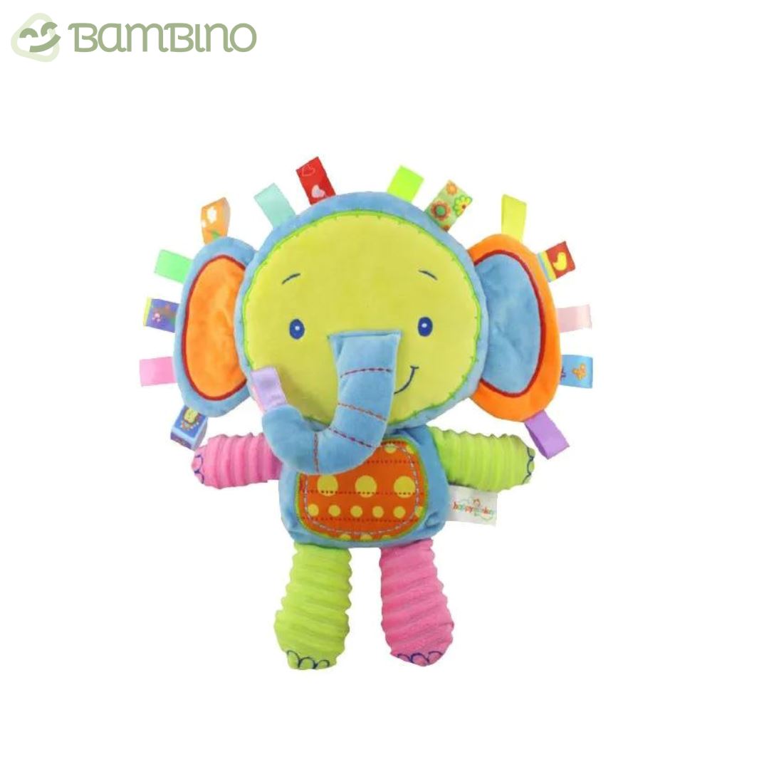 Pelúcia Chocalho Zoo Infantil