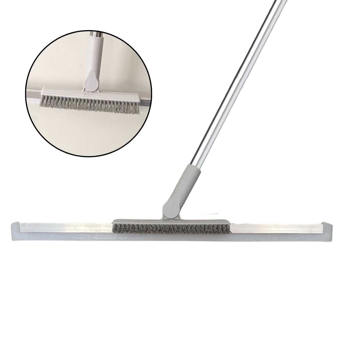 Rodo de Silicone 2 em 1 com Vassoura com 15%PrimeiraCompra+Frete Grátis