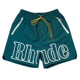 Rhude Logo Short 'Green'