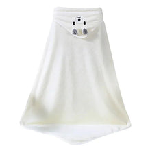Toalha com Capuz Toque Suave para Recém Nascido Bambino