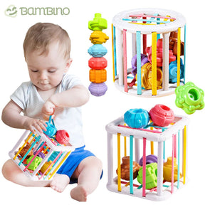 Brinquedo Educativo Montessori para Bebê