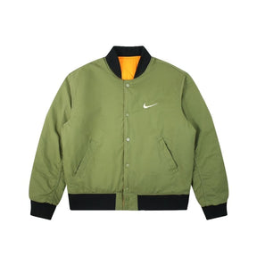 Jaqueta Bomber Nike x Stussy Dupla Face Verde