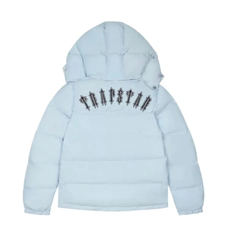 Jaqueta Puffer Trapstar Detachable Ice Blue