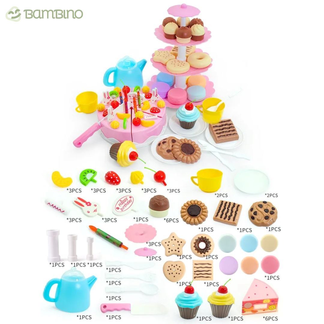 Conjunto Comidinha de Brinquedo Infantil