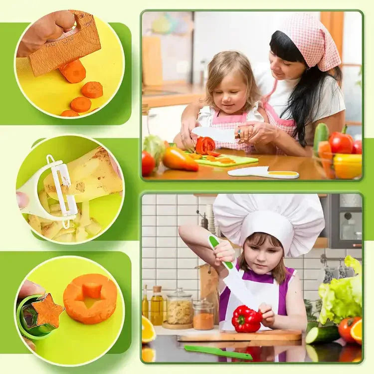 ChefKids™ - Conjunto de Cozinha Infantil Educacional