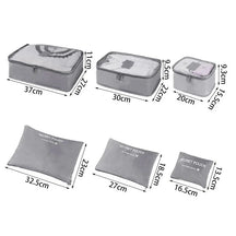 Kit Organizador de Malas para Viagem