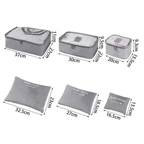 Kit Organizador de Malas para Viagem