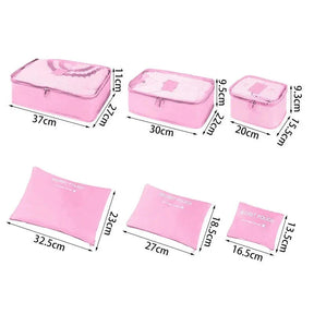 Kit Organizador de Malas para Viagem