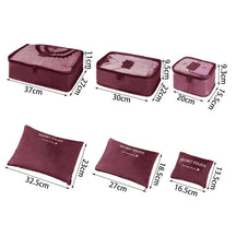 Kit Organizador de Malas para Viagem
