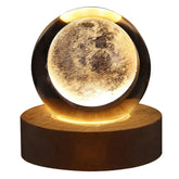 Luminária de Cristal Sistema Solar