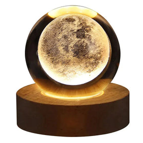 Luminária de Cristal Sistema Solar
